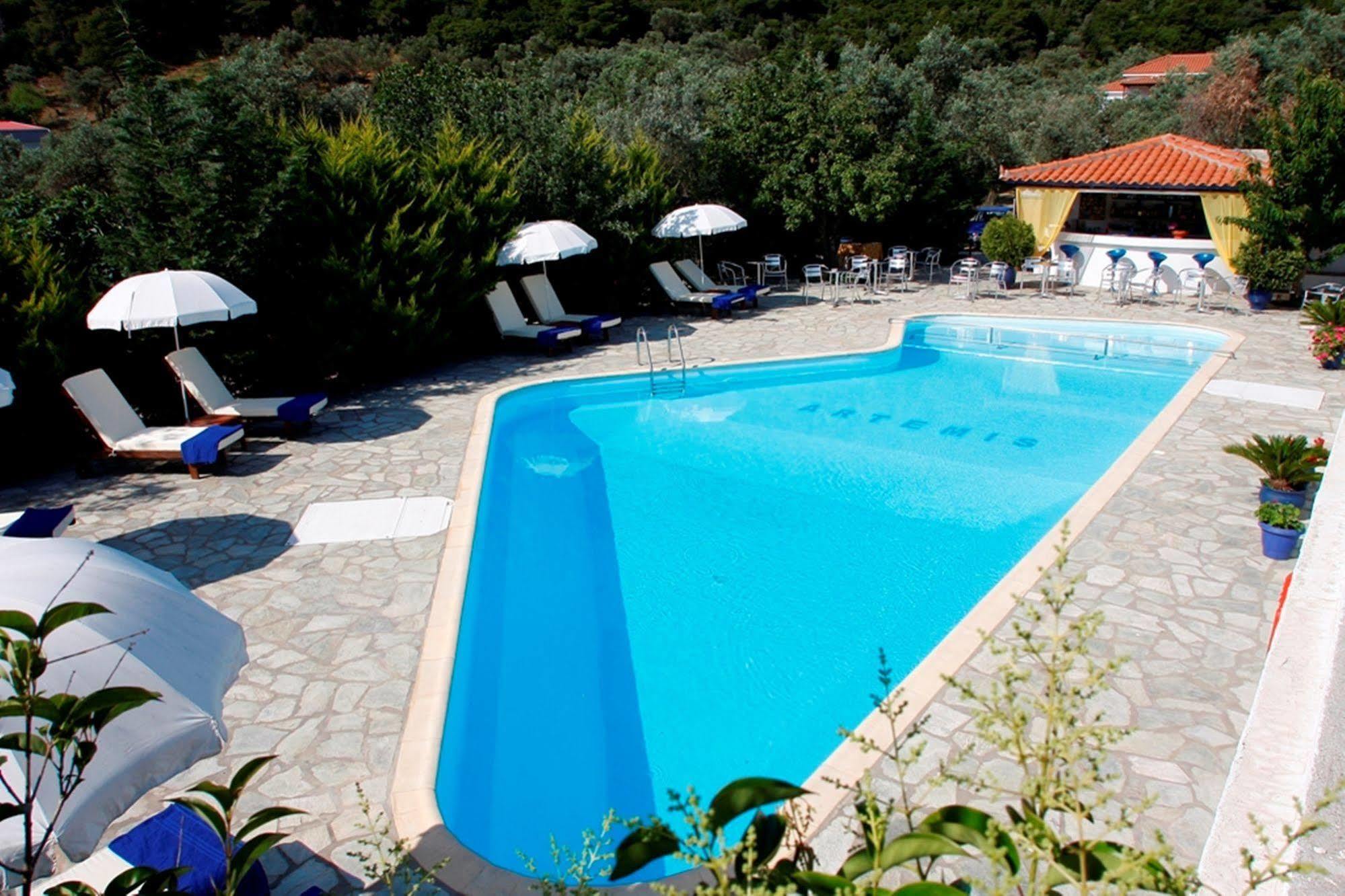 Artemis Bungalows Стафилос Экстерьер фото